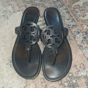 Dark Grey Tory Burch Sandals Size 10